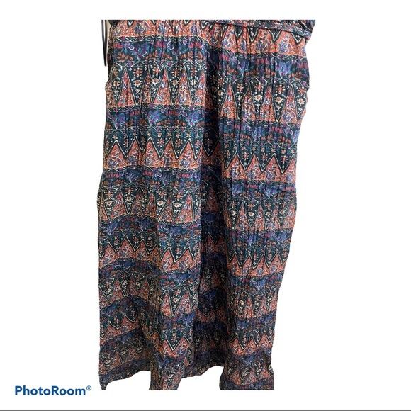 NWT lost+Wander wide leg boho floral jumpsuit Size Small dark colors - Picture 4 of 9